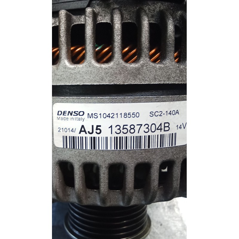 Recambio de alternador para opel zafira tourer c (p12) 1.6 cdti (75) referencia OEM IAM MS1042118550 13587304B 12 140A