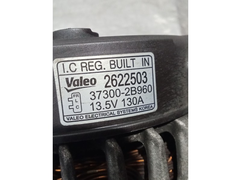 Recambio de alternador para hyundai tucson (tl, tle) 1.6 gdi referencia OEM IAM 2622503 373002B960 15