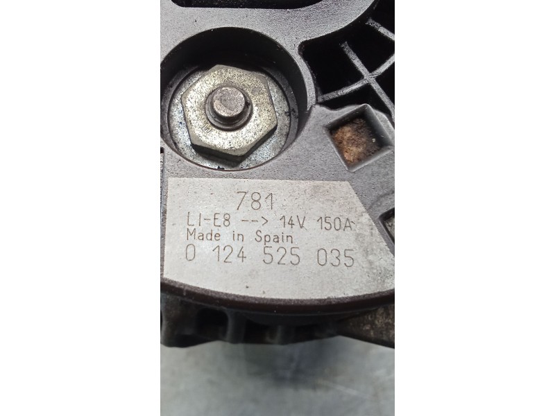 Recambio de alternador para citroën c2 (jm_) 1.4 hdi referencia OEM IAM 9646321880 0124525035 03 150A
