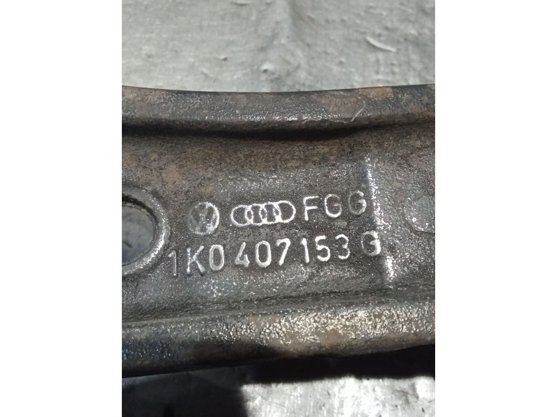 Recambio de brazo suspension inferior delantero derecho para seat altea (5p1) 2.0 tdi 16v referencia OEM IAM 1K0407153G  03