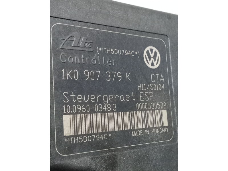 Recambio de abs para seat altea (5p1) 2.0 tdi 16v referencia OEM IAM 1K0907379K 10096003483 1K0614517H 10020601064