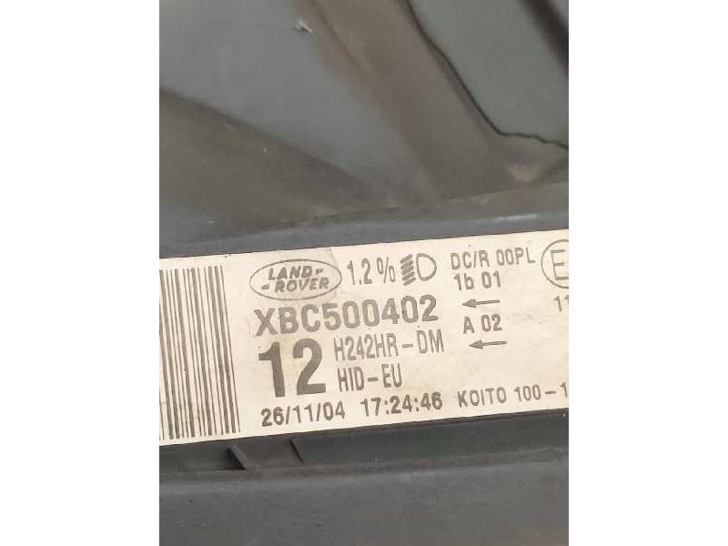 Recambio de faro derecho para land rover discovery v6 td se referencia OEM IAM XBC500402  