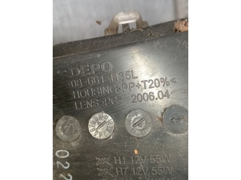 Recambio de faro izquierdo para fiat doblo furgoneta/monovolumen (223_) 1.9 d (223zxb1a) referencia OEM IAM 086611135L  2001