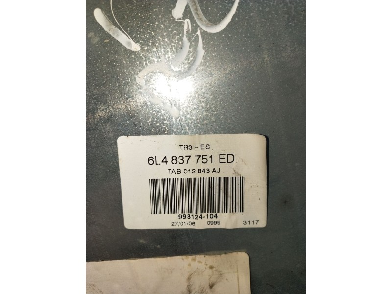 Recambio de elevalunas delantero izquierdo para seat ibiza iii (6l1) 1.4 16v referencia OEM IAM 6L4837751ED 5P 2002