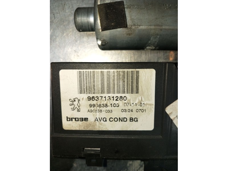 Recambio de elevalunas delantero izquierdo para peugeot 307 (3a/c) 2.0 hdi 110 referencia OEM IAM 9637131280 3P 2001