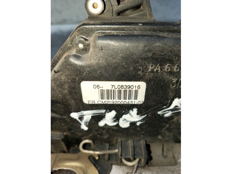 Recambio de motor cierre centralizado trasero derecho para seat altea (5p1) 2.0 tdi 16v referencia OEM IAM 7L0839016 5P 2004