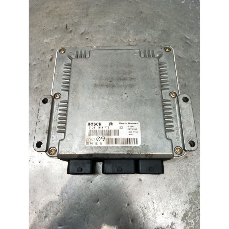 Recambio de centralita motor uce para peugeot 307 (3a/c) 2.0 hdi 110 referencia OEM IAM 0281010779 9644606180 28FM0349 2001