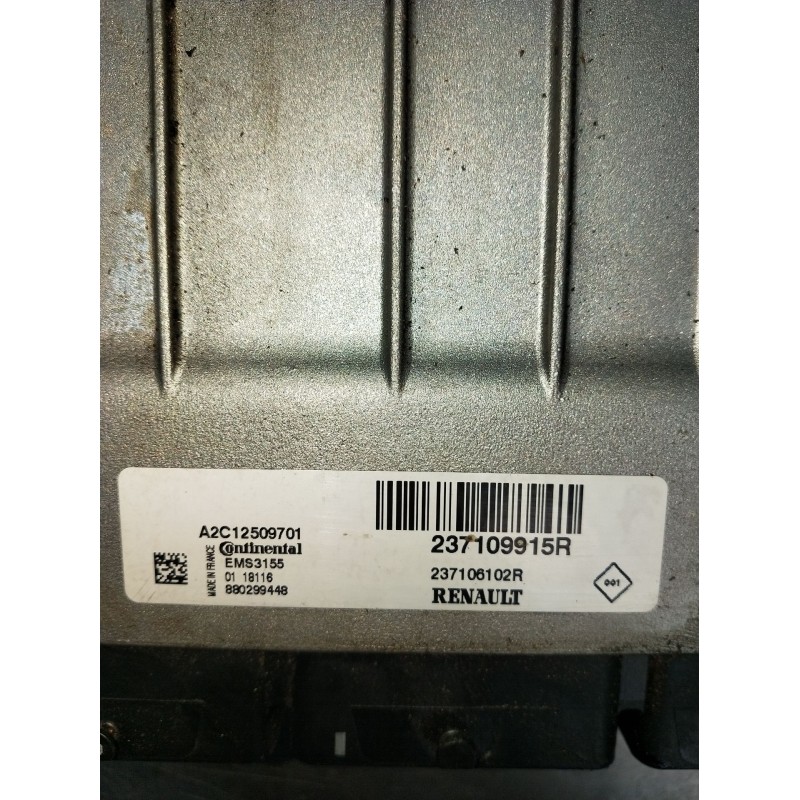 Recambio de centralita motor uce para dacia duster (hm_) 1.2 tce 125 4x4 (hmma) referencia OEM IAM A2C12509701 237109915R 237106