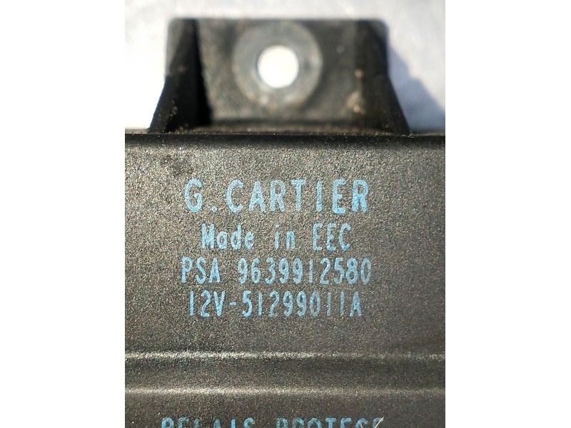 Recambio de caja precalentamiento para peugeot 307 (3a/c) 2.0 hdi 110 referencia OEM IAM 9639912580  2001