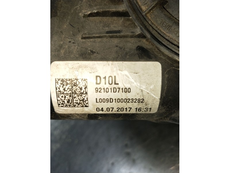 Recambio de faro izquierdo para hyundai tucson (tl, tle) 1.6 gdi referencia OEM IAM 92101D7100  2015