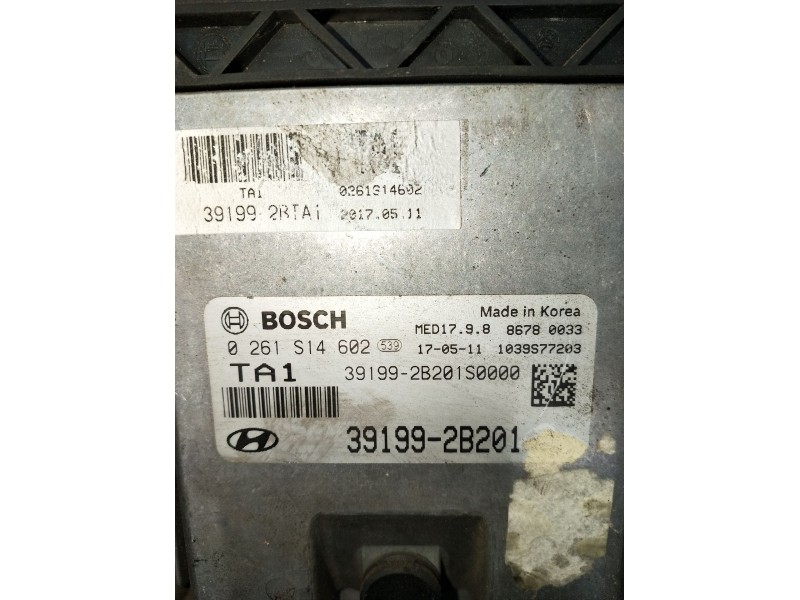 Recambio de centralita motor uce para hyundai tucson (tl, tle) 1.6 gdi referencia OEM IAM 0261S14602 391992B201 391992B201S0000 