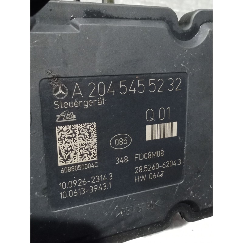 Recambio de abs para mercedes-benz clase glk (w204) glk glk 320 cdi 4-matic (204.983) referencia OEM IAM A2044313812 10021203204