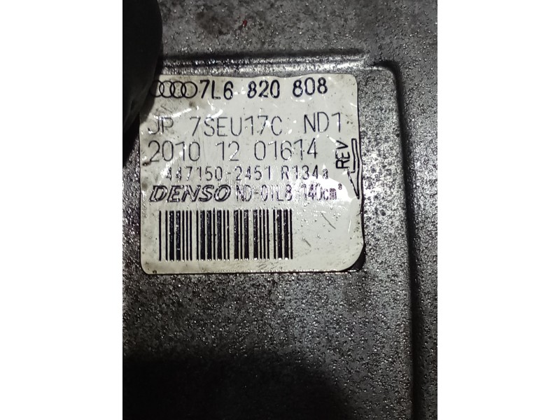 Recambio de compresor aire acondicionado para volkswagen touareg (7la, 7l6, 7l7) 3.0 v6 tdi referencia OEM IAM   02