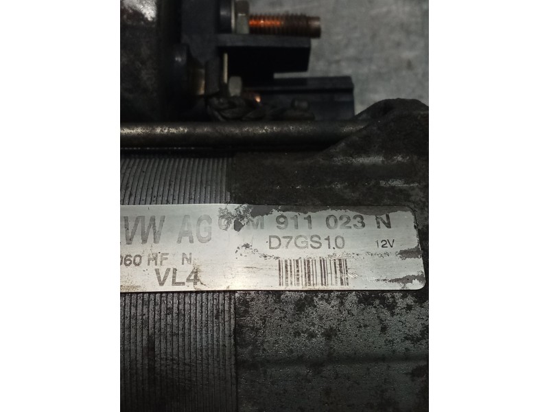 Recambio de motor arranque para seat altea (5p1) 2.0 tdi 16v referencia OEM IAM 02M911023N  03