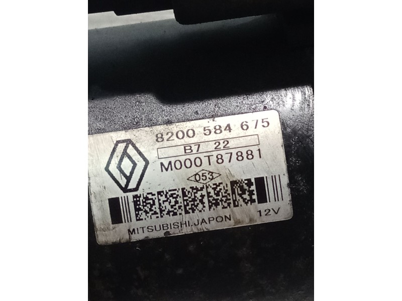 Recambio de motor arranque para renault megane ii sedán (lm0/1_) 1.5 dci (lm1e) referencia OEM IAM 8200584675 M000T87881 