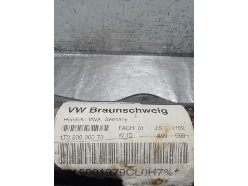 Recambio de puente trasero para volkswagen touran (1t1, 1t2) 1.9 tdi referencia OEM IAM   