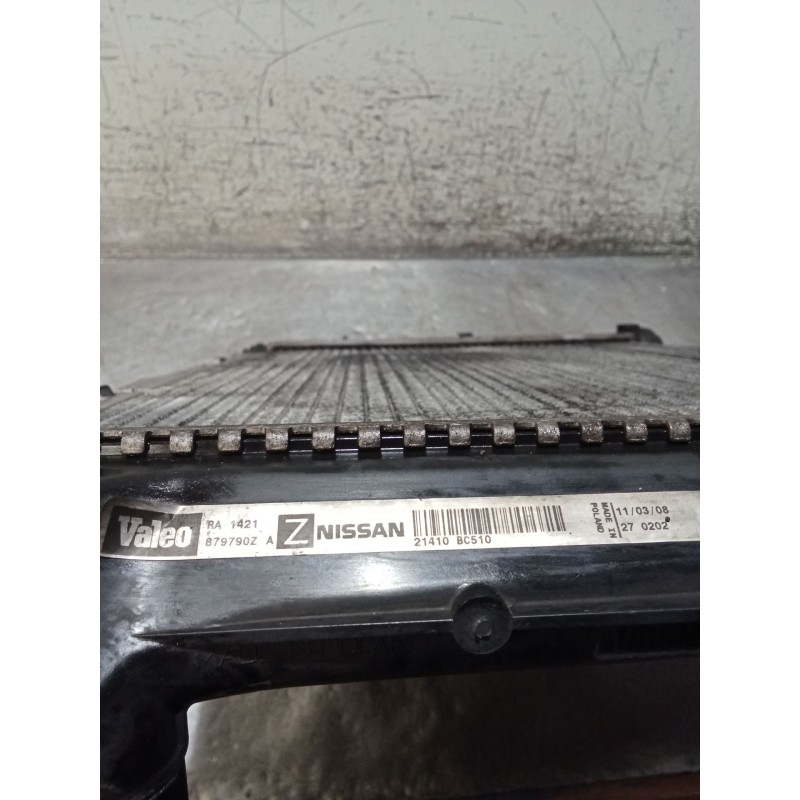 Recambio de radiador agua para nissan micra iii (k12) 1.5 dci referencia OEM IAM   