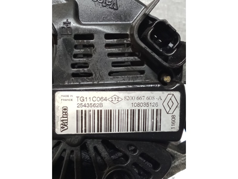 Recambio de alternador para nissan micra iii (k12) 1.5 dci referencia OEM IAM 8200667608 2543562B 05