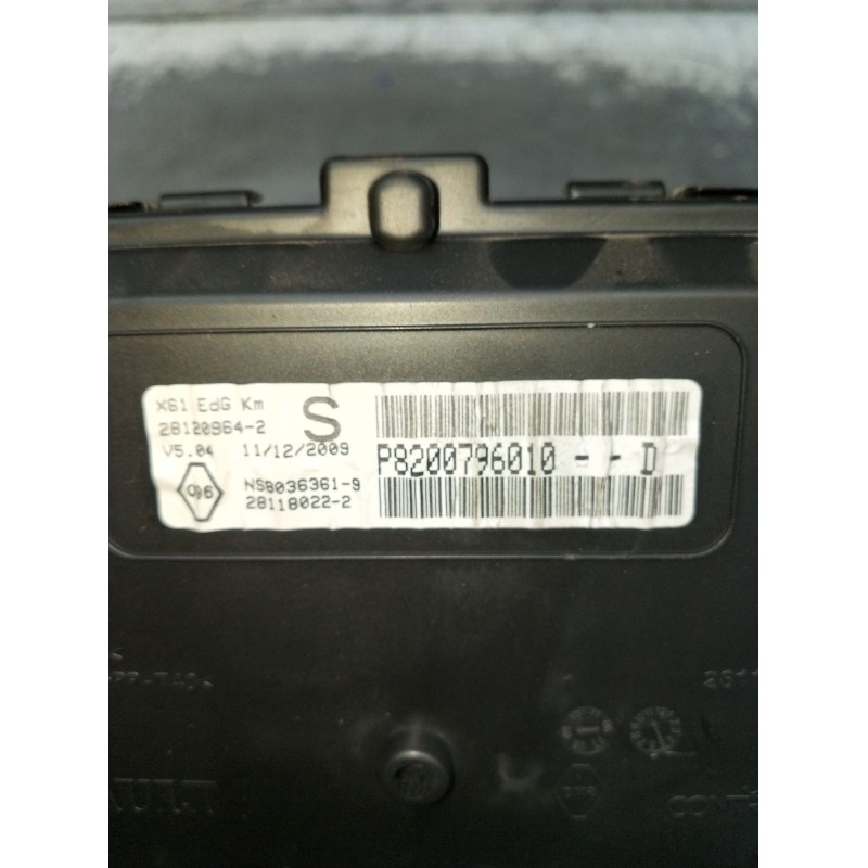 Recambio de cuadro instrumentos para renault kangoo / grand kangoo ii (kw0/1_) 1.5 dci 85 (kw0k, kw0l, kw0b) referencia OEM IAM 