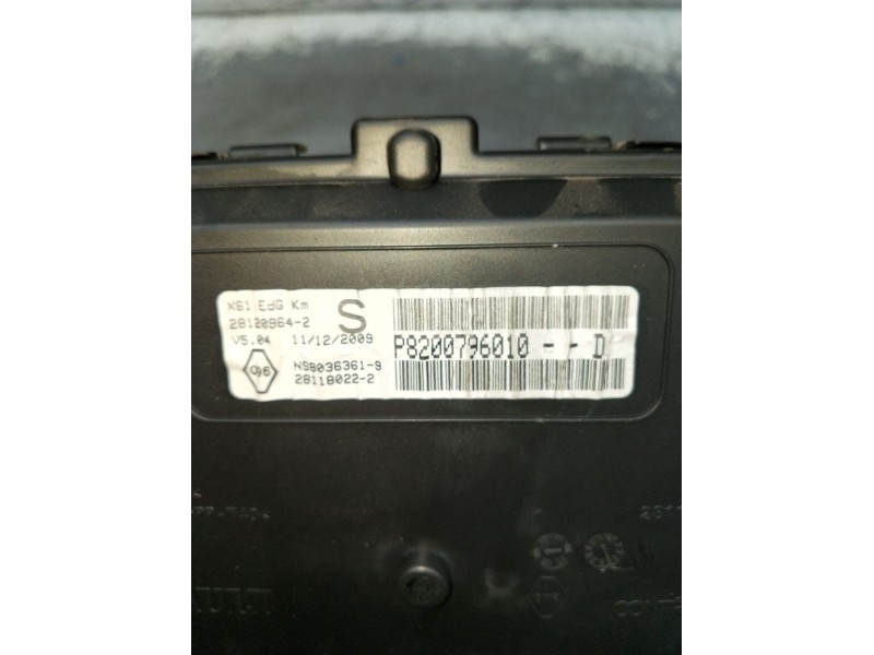 Recambio de cuadro instrumentos para renault kangoo / grand kangoo ii (kw0/1_) 1.5 dci 85 (kw0k, kw0l, kw0b) referencia OEM IAM 