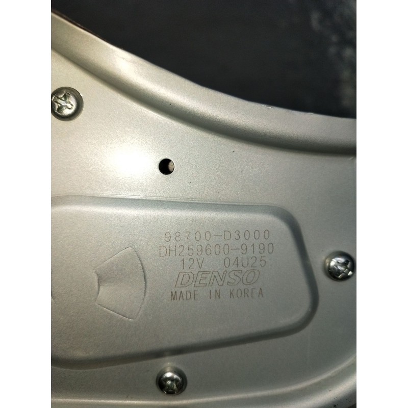 Recambio de motor limpia trasero para hyundai tucson (tl, tle) 1.6 gdi referencia OEM IAM 98700D3000 DH2596009190 2015