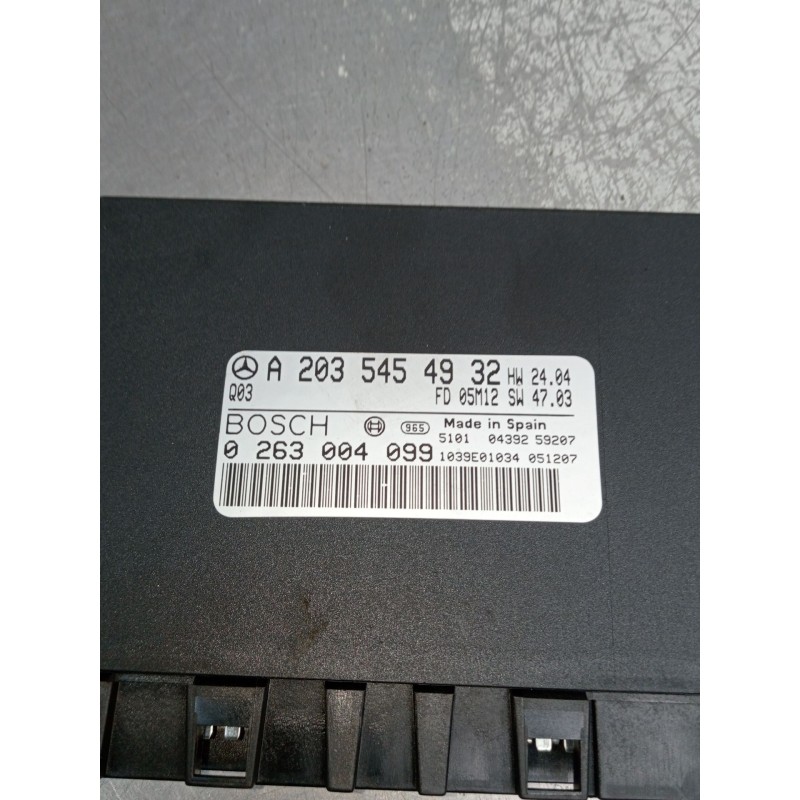 Recambio de modulo electronico para mercedes-benz clk (c209) clk 320 cdi (209.320) referencia OEM IAM A2035454932 0263004099 103