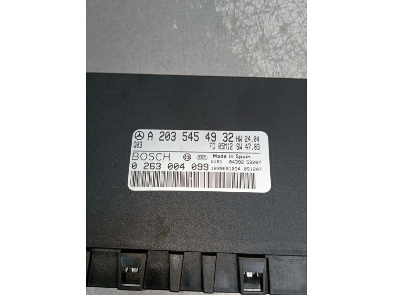 Recambio de modulo electronico para mercedes-benz clk (c209) clk 320 cdi (209.320) referencia OEM IAM A2035454932 0263004099 103