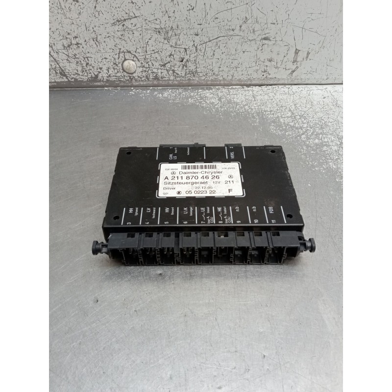 Recambio de modulo electronico para mercedes-benz clk (c209) clk 320 cdi (209.320) referencia OEM IAM A2118704626 05022322 C209 