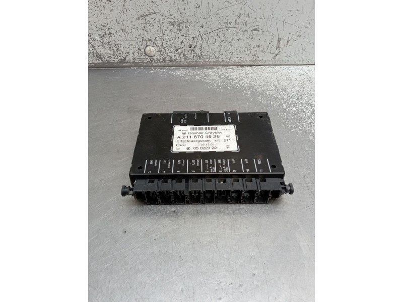 Recambio de modulo electronico para mercedes-benz clk (c209) clk 320 cdi (209.320) referencia OEM IAM A2118704626 05022322 C209 