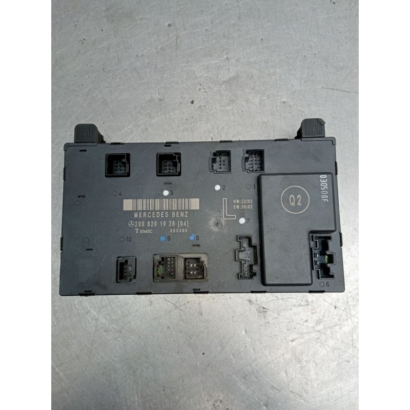 Recambio de modulo electronico para mercedes-benz clk (c209) clk 320 cdi (209.320) referencia OEM IAM 2098201926  C209 2002