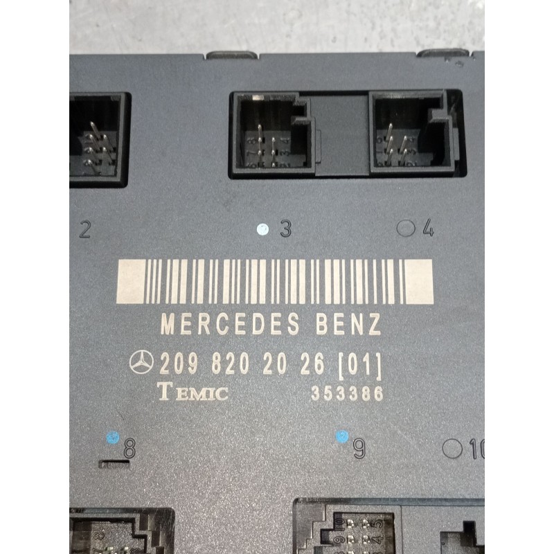 Recambio de modulo electronico para mercedes-benz clk (c209) clk 320 cdi (209.320) referencia OEM IAM 2098202026  C209 2002