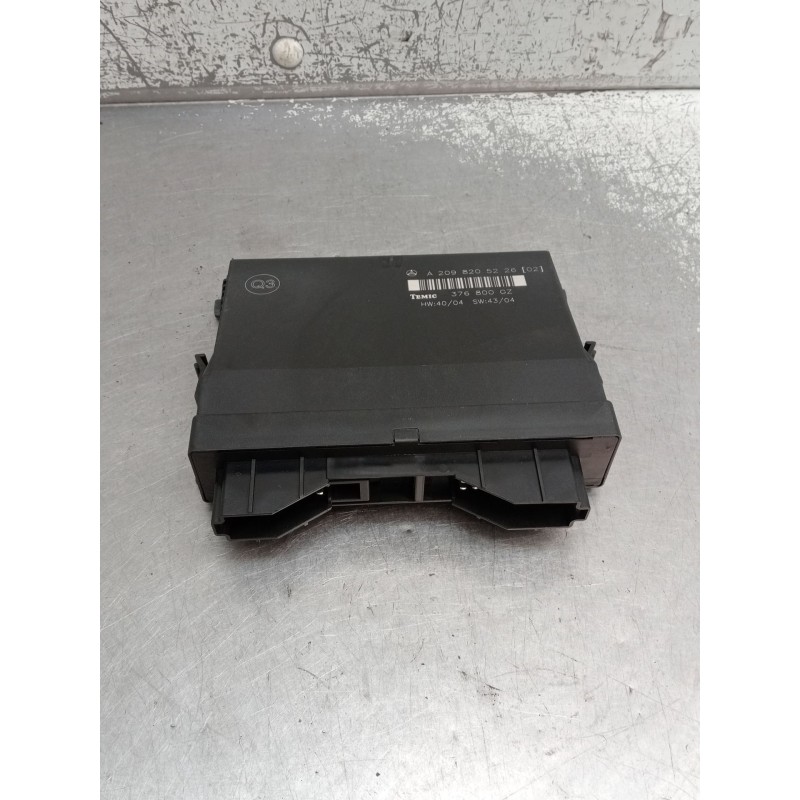 Recambio de modulo electronico para mercedes-benz clk (c209) clk 320 cdi (209.320) referencia OEM IAM A2098205226 376800GZ C209 