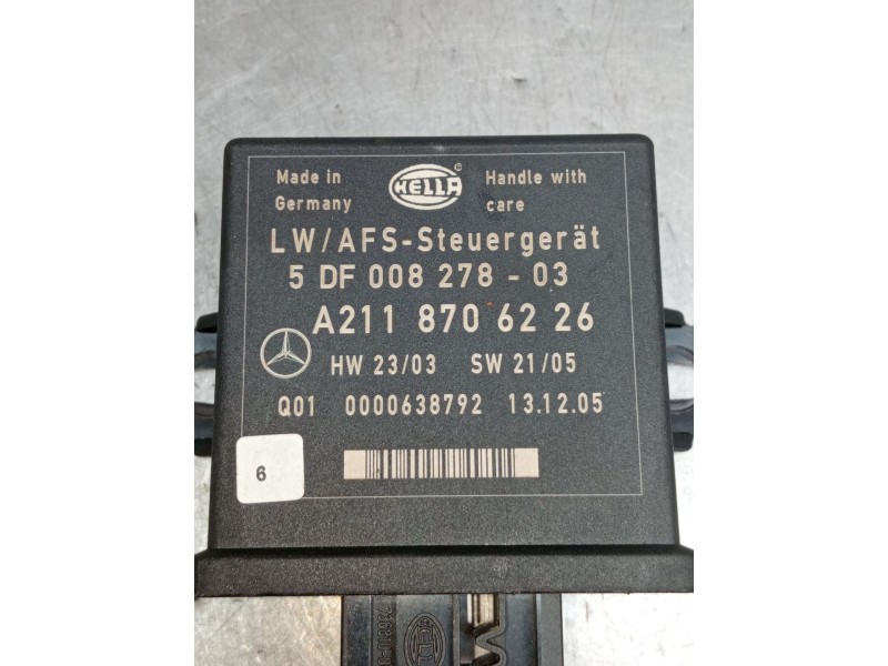 Recambio de modulo electronico para mercedes-benz clk (c209) clk 320 cdi (209.320) referencia OEM IAM A2118706226 5DF00827803 C2