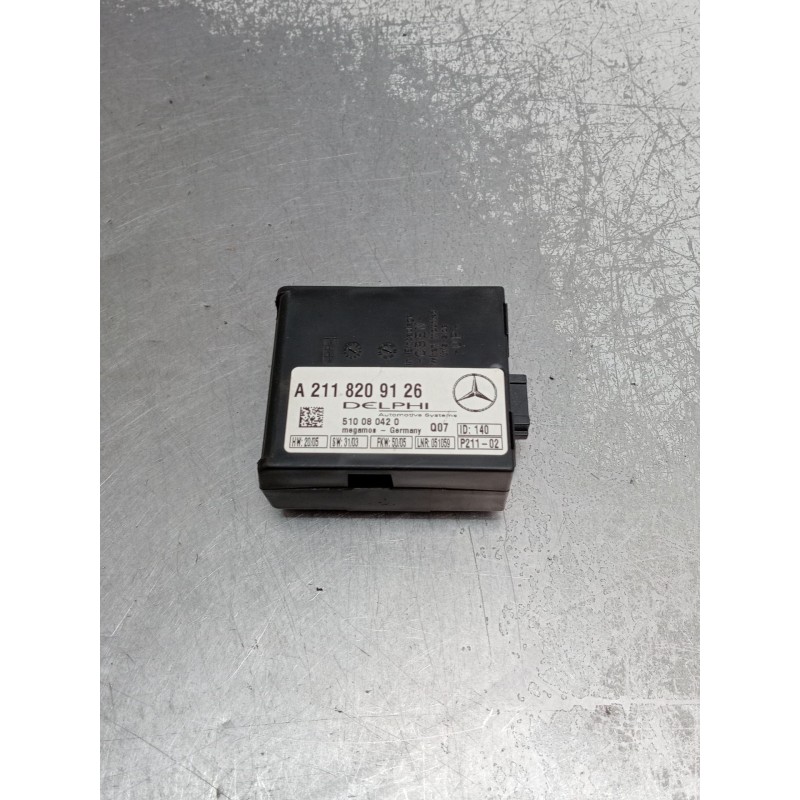 Recambio de modulo electronico para mercedes-benz clk (c209) clk 320 cdi (209.320) referencia OEM IAM A2118209126 510080420 C209