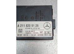 Recambio de modulo electronico para mercedes-benz clk (c209) clk 320 cdi (209.320) referencia OEM IAM A2118209126 510080420 C209 2