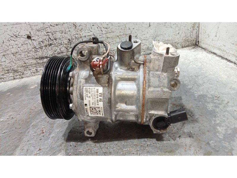 Recambio de compresor aire acondicionado para skoda fabia 1.0 tsi referencia OEM IAM 3Q0816803E 8712P 