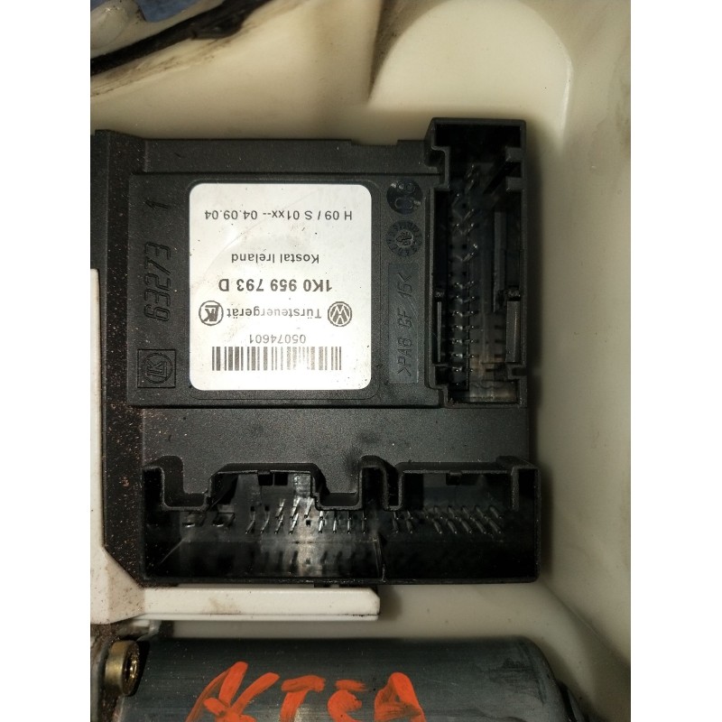 Recambio de elevalunas delantero izquierdo para seat altea (5p1) 2.0 tdi 16v referencia OEM IAM 1K0959793D 5P 2004