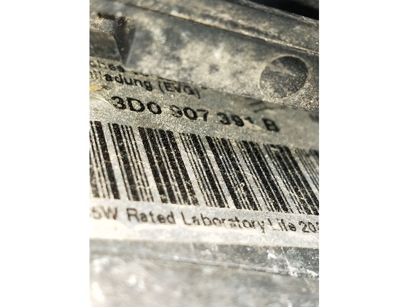 Recambio de faro izquierdo para volkswagen touareg (7la, 7l6, 7l7) 3.0 v6 tdi referencia OEM IAM 3D0907391B XENON 2002