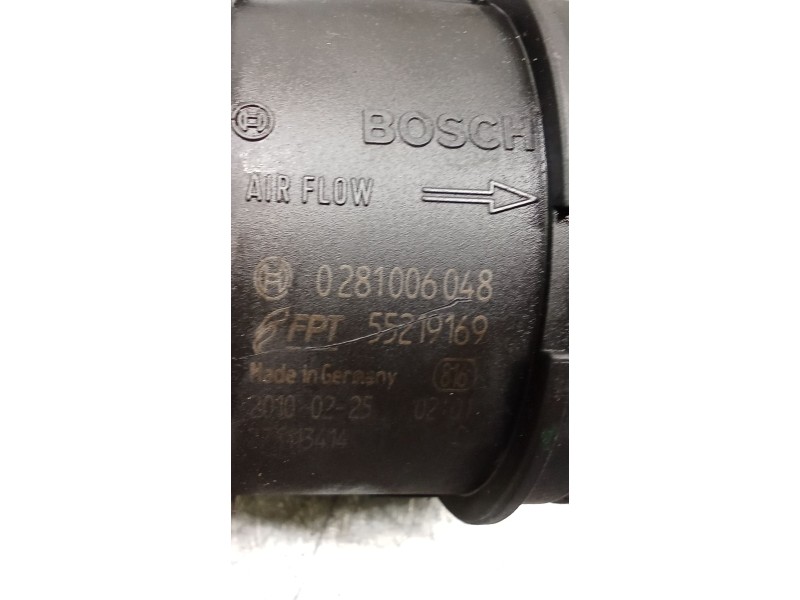 Recambio de caudalimetro para fiat ducato furgoneta (250_) 160 multijet 3,0 d referencia OEM IAM 0281006048 55219169 06