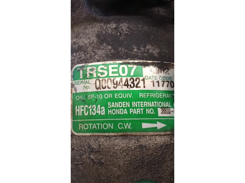 Recambio de compresor aire acondicionado para honda civic viii hatchback (fn, fk) 2.2 ctdi (fk3) referencia OEM IAM TRSE074902  