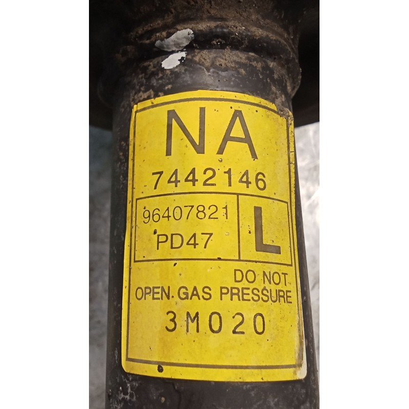 Recambio de amortiguador trasero izquierdo para daewoo nubira sedán (j200) 1.6 referencia OEM IAM   03