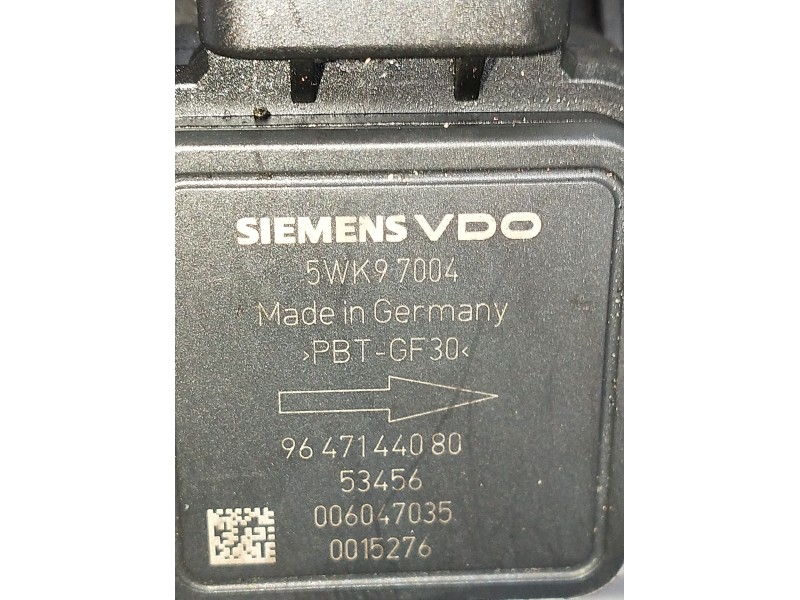 Recambio de caudalimetro para citroën c2 (jm_) 1.4 hdi referencia OEM IAM 5WK97004 9647144080 2003