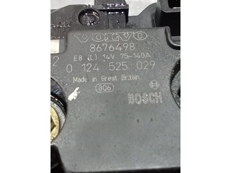 Recambio de alternador para volvo s60 i (384) 2.4 referencia OEM IAM 8676498 0124525029 00