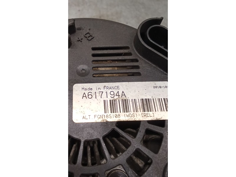 Recambio de alternador para fiat ducato furgoneta (250_) 160 multijet 3,0 d referencia OEM IAM A617194A 505557180500 06