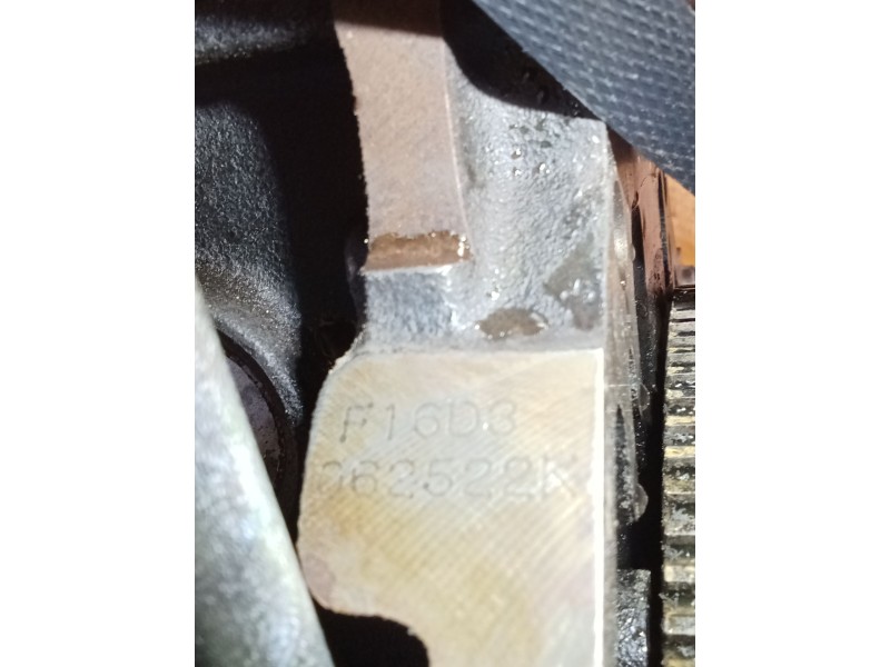 Recambio de motor completo para daewoo nubira sedán (j200) 1.6 referencia OEM IAM F16D3  62522K
