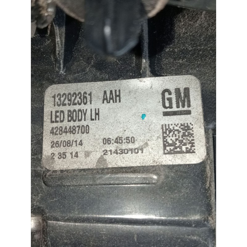 Recambio de piloto trasero izquierdo para opel zafira tourer c (p12) 1.6 cdti (75) referencia OEM IAM 13292361 428448700 2012
