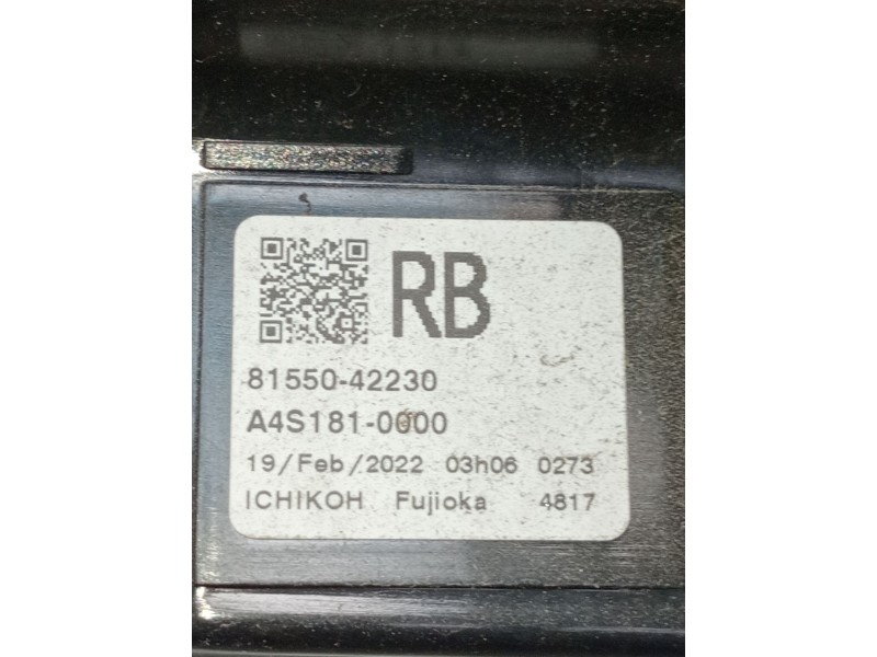 Recambio de piloto trasero derecho para toyota rav 4 v (_a5_, _h5_) 2.5 hybrid awd (axah54) referencia OEM IAM 8155042230 A4S181