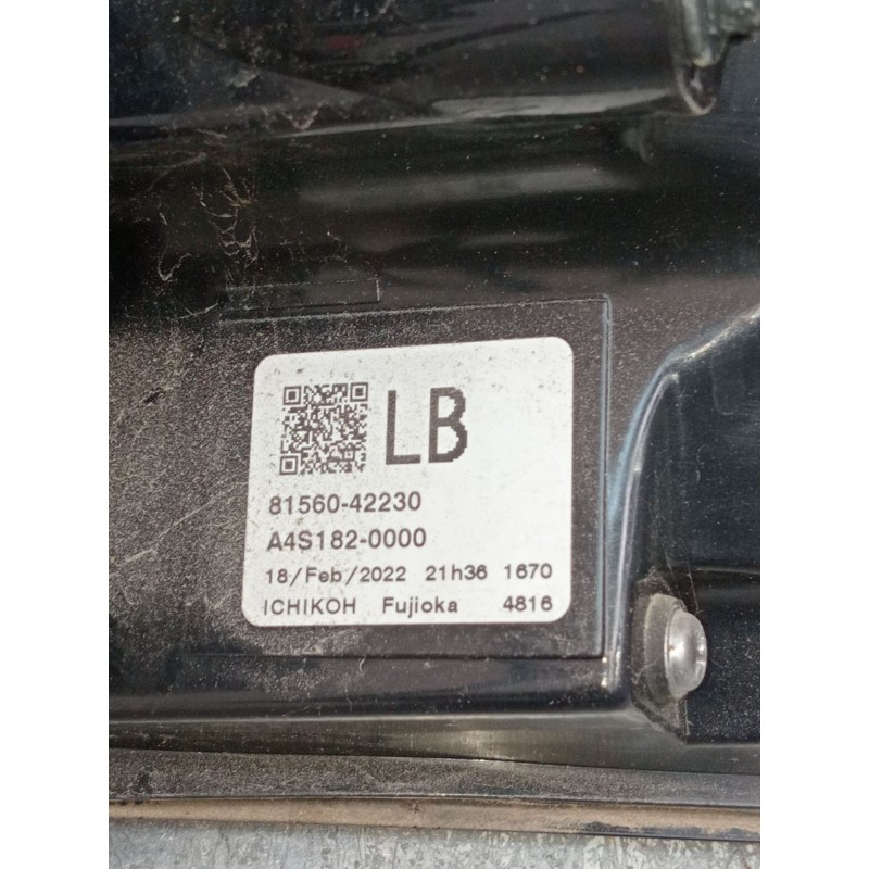 Recambio de piloto trasero izquierdo para toyota rav 4 v (_a5_, _h5_) 2.5 hybrid awd (axah54) referencia OEM IAM 8156042230 A4S1