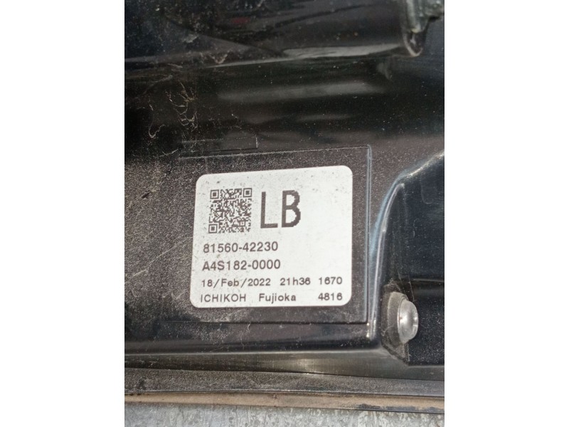 Recambio de piloto trasero izquierdo para toyota rav 4 v (_a5_, _h5_) 2.5 hybrid awd (axah54) referencia OEM IAM 8156042230 A4S1