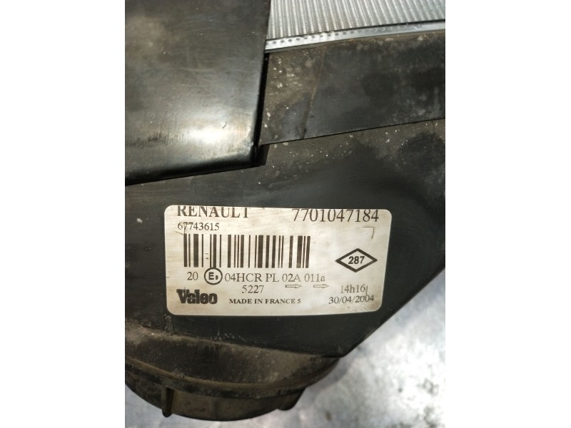 Recambio de faro izquierdo para renault megane i classic (la0/1_) 1.6 16v (la00, la04, la0b, la11, la16, la19, la1j, la1k,... re